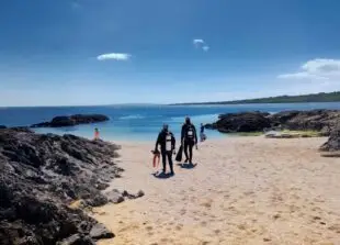 Snorkeling with Atlantic Scuba Adventures, Connemara
