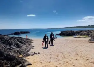 Snorkeling with Atlantic Scuba Adventures, Connemara