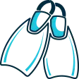 Icon Scuba Diving Fins