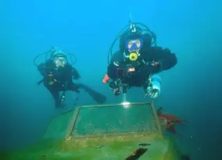Portroe Quarry diving location, Ireland