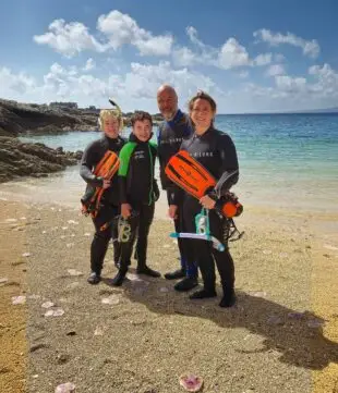 Snorkeling with Atlantic Scuba Adventures, Connemara