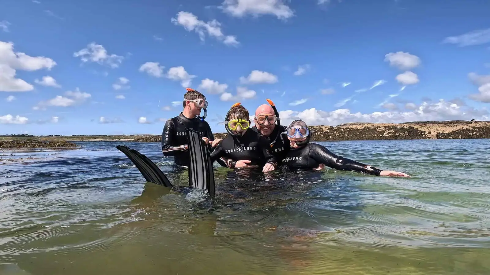 Snorkeling with Atlantic Scuba Adventures, Connemara