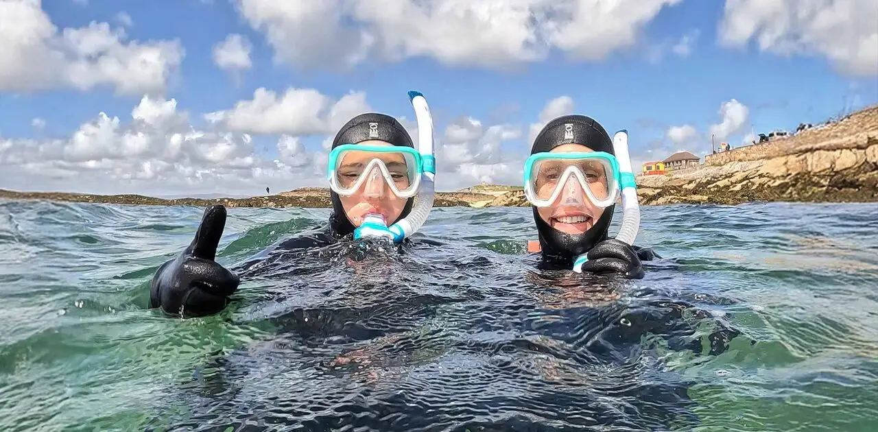 Snorkeling with Atlantic Scuba Adventures, Connemara