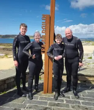 Snorkeling Trá an Dóilín with Atlantic Scuba Adventures, Connemara