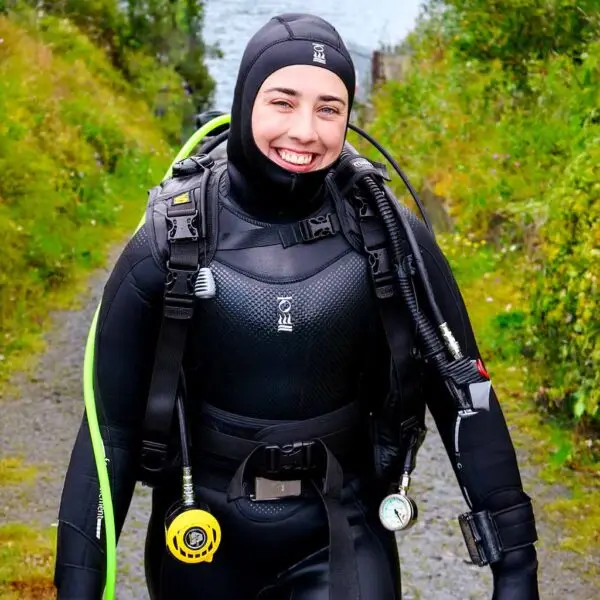 Kirsty O’Neill, Founder & Divemaster Instructor.