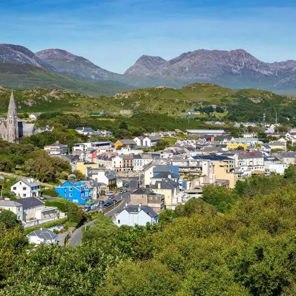 Clifden, known as the “Capital of Connemara.