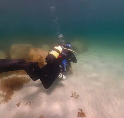 Diving with Atlantic Scuba Adventures in Ireland.