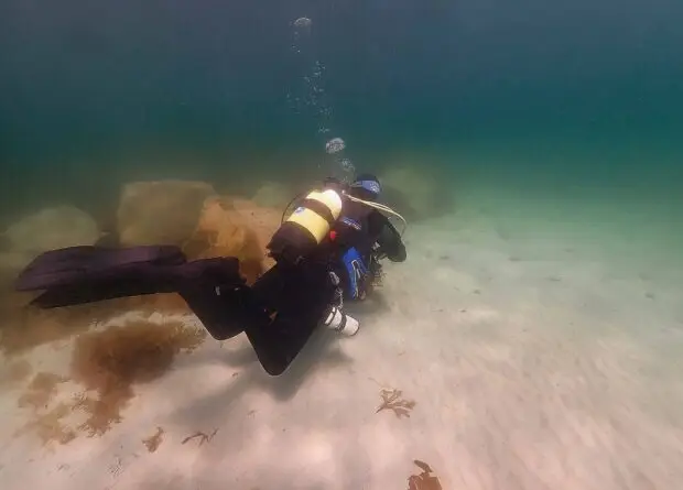 Diving with Atlantic Scuba Adventures in Ireland.